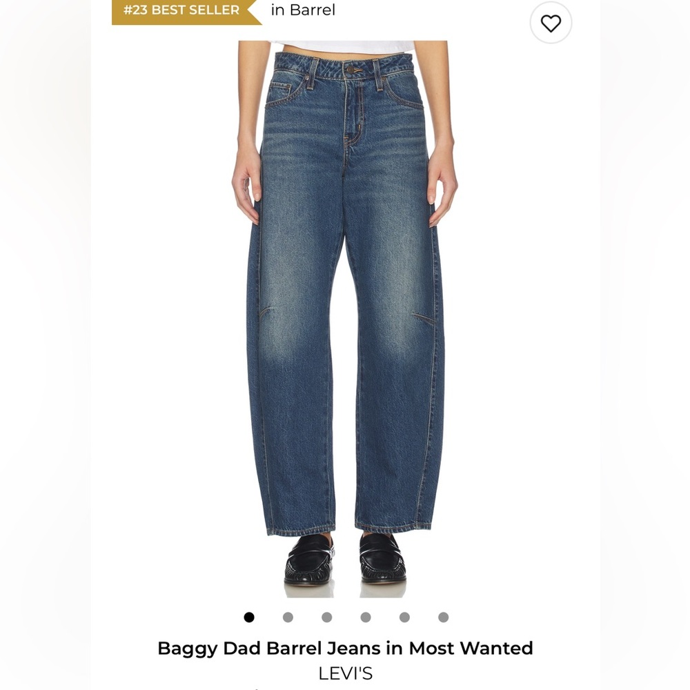 Levi's Baggy Dad Barrel Jeans